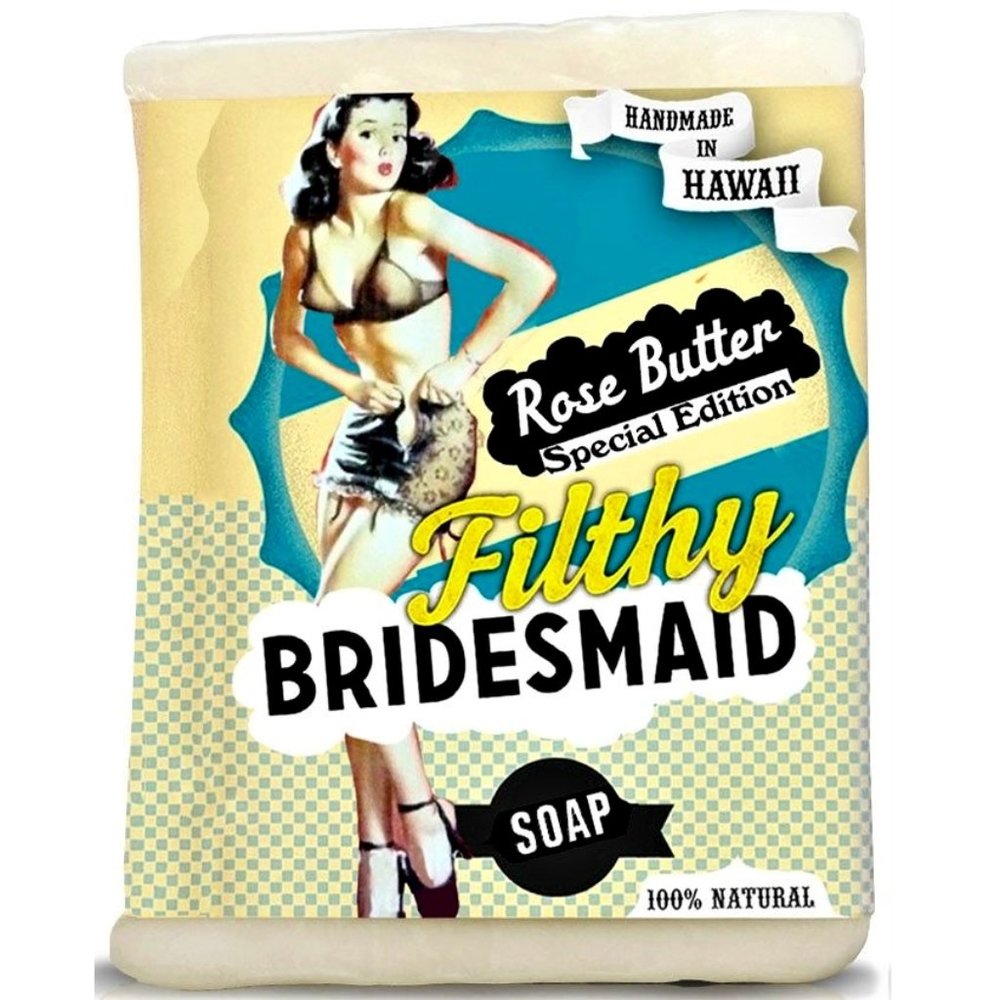 100% Natural Organic Soap. Bridesmaid. Handmade in Hawaii. 2oz.
